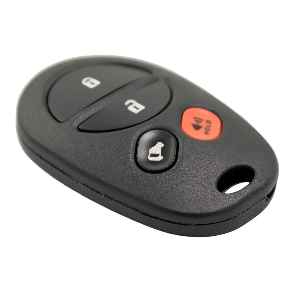 Keyless2Go Replacement For New Keyless Entry Remote Key Fob For Toyota Sienna With Fcc Id Gq43Vt20T (2 Pack)
